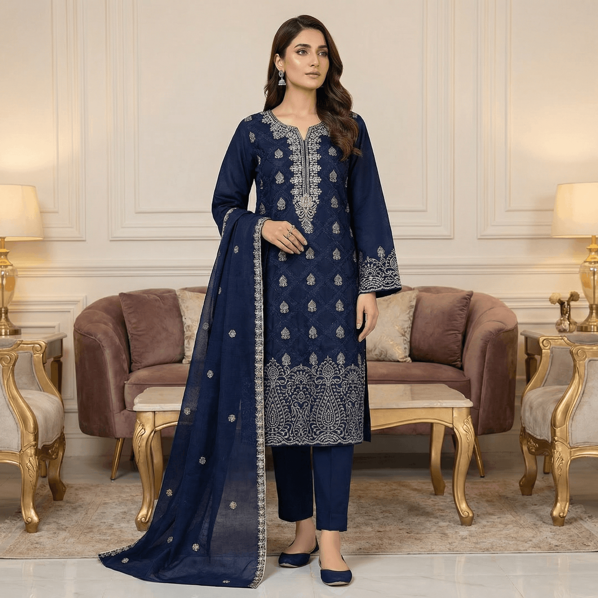 Lawn(Cotton)دل پسند - Alternate view